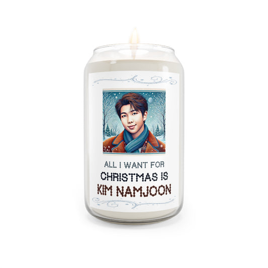 Christmas Namjoon Scented Candle, 13.75oz