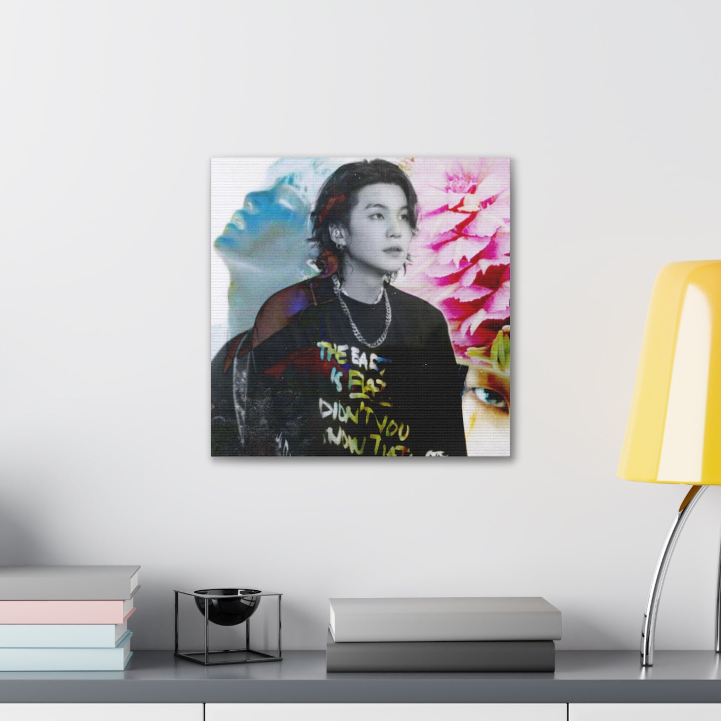 Agust D Graphic Canvas Gallery Wraps