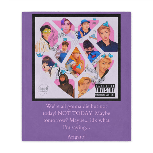 Namjooning Graphic Microfiber Blanket