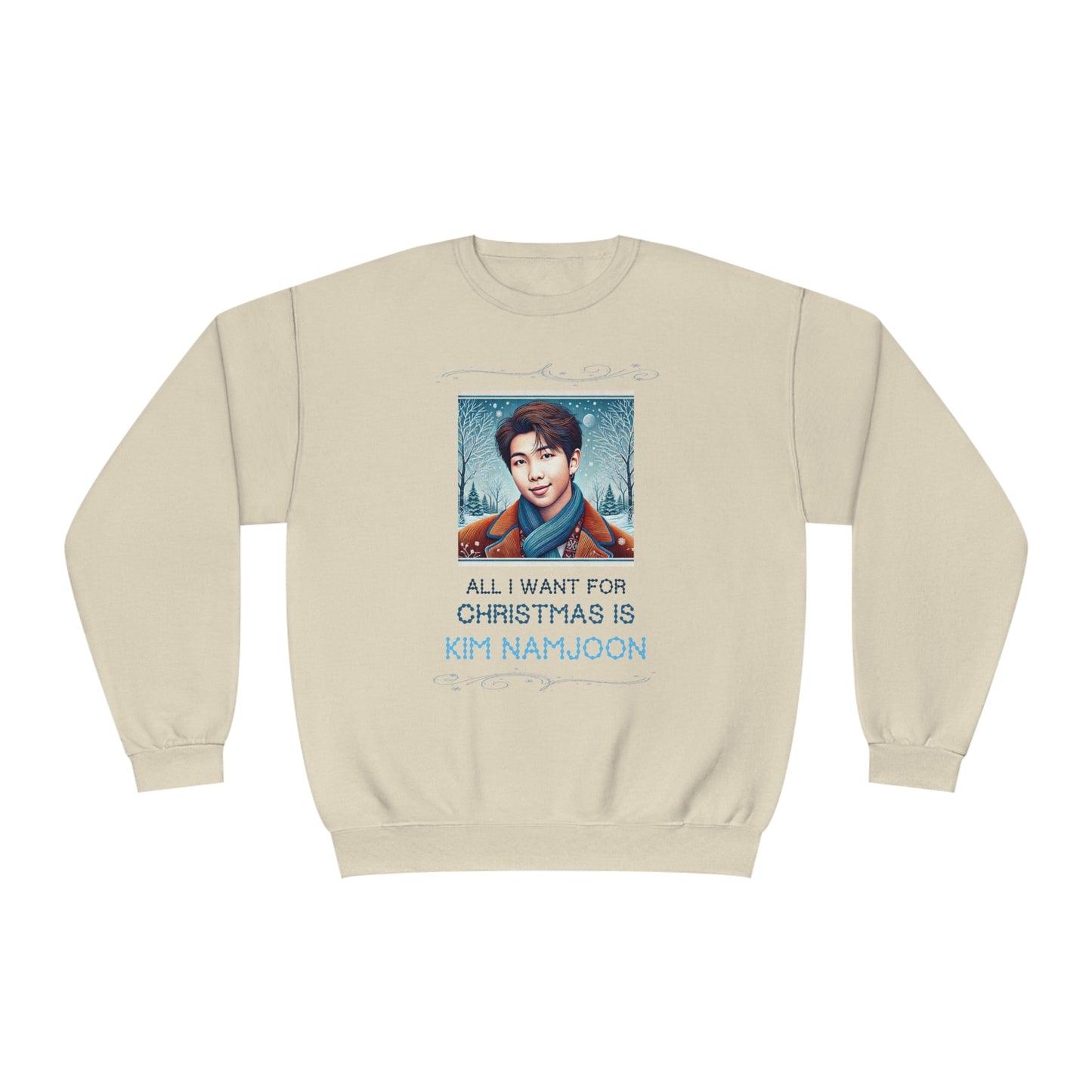 Christmas Namjoon Unisex NuBlend® Crewneck Sweatshirt