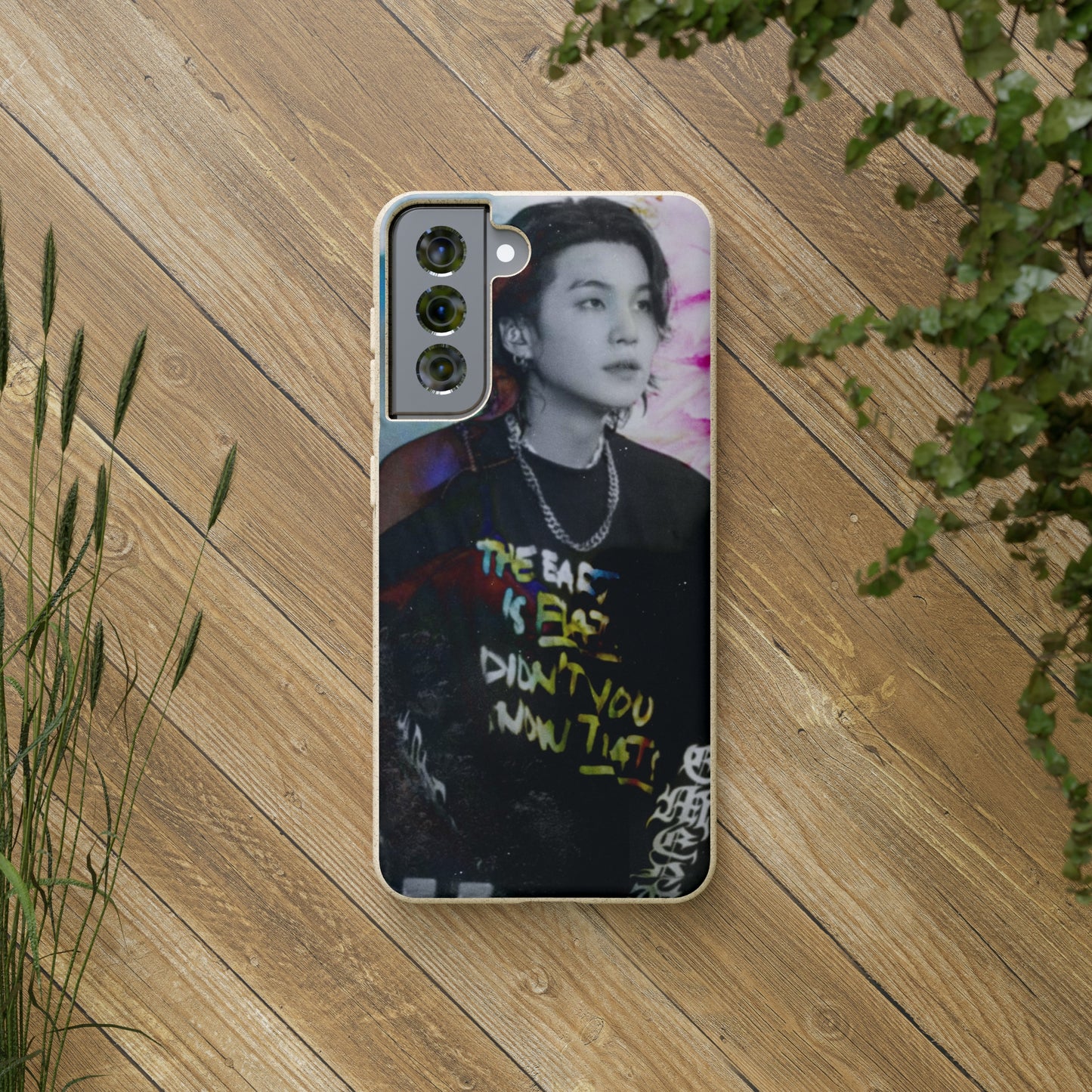 Agust D Graphic Biodegradable Cases