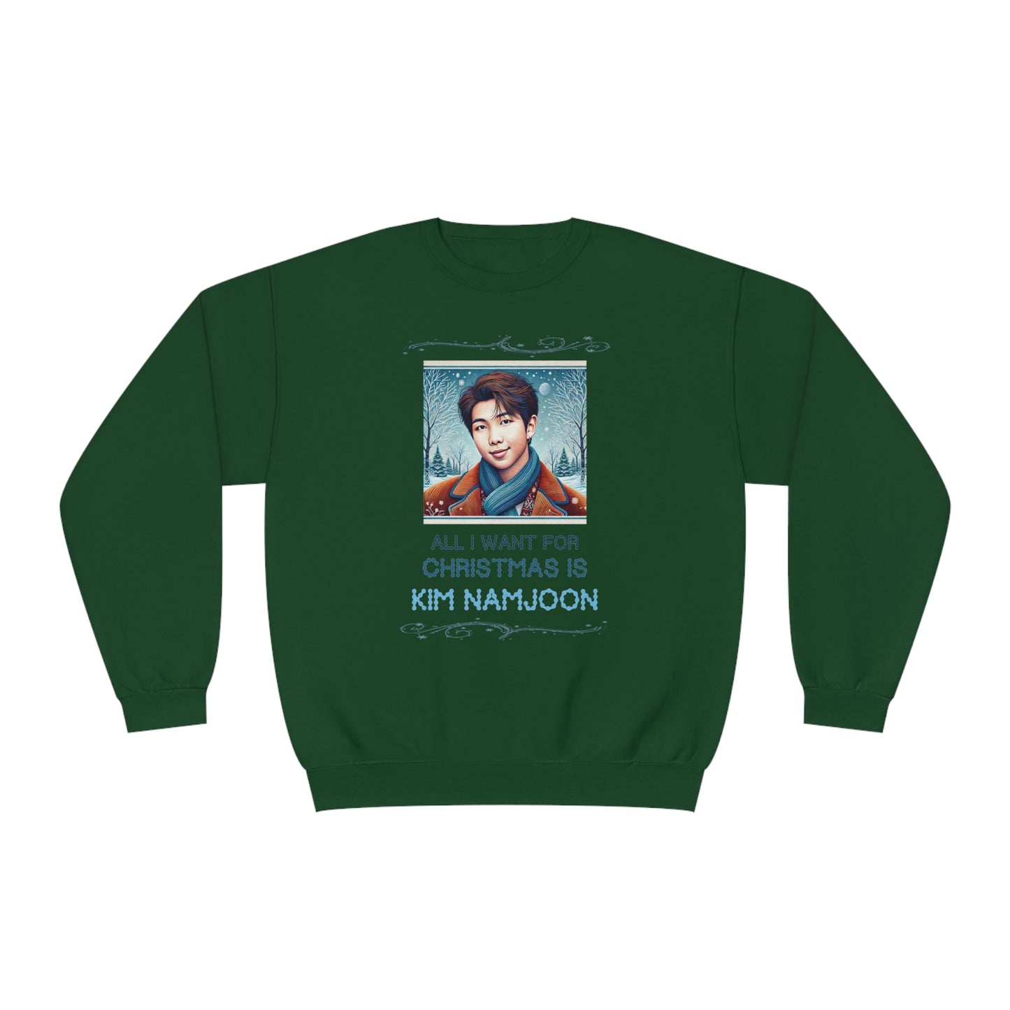 Christmas Namjoon Unisex NuBlend® Crewneck Sweatshirt