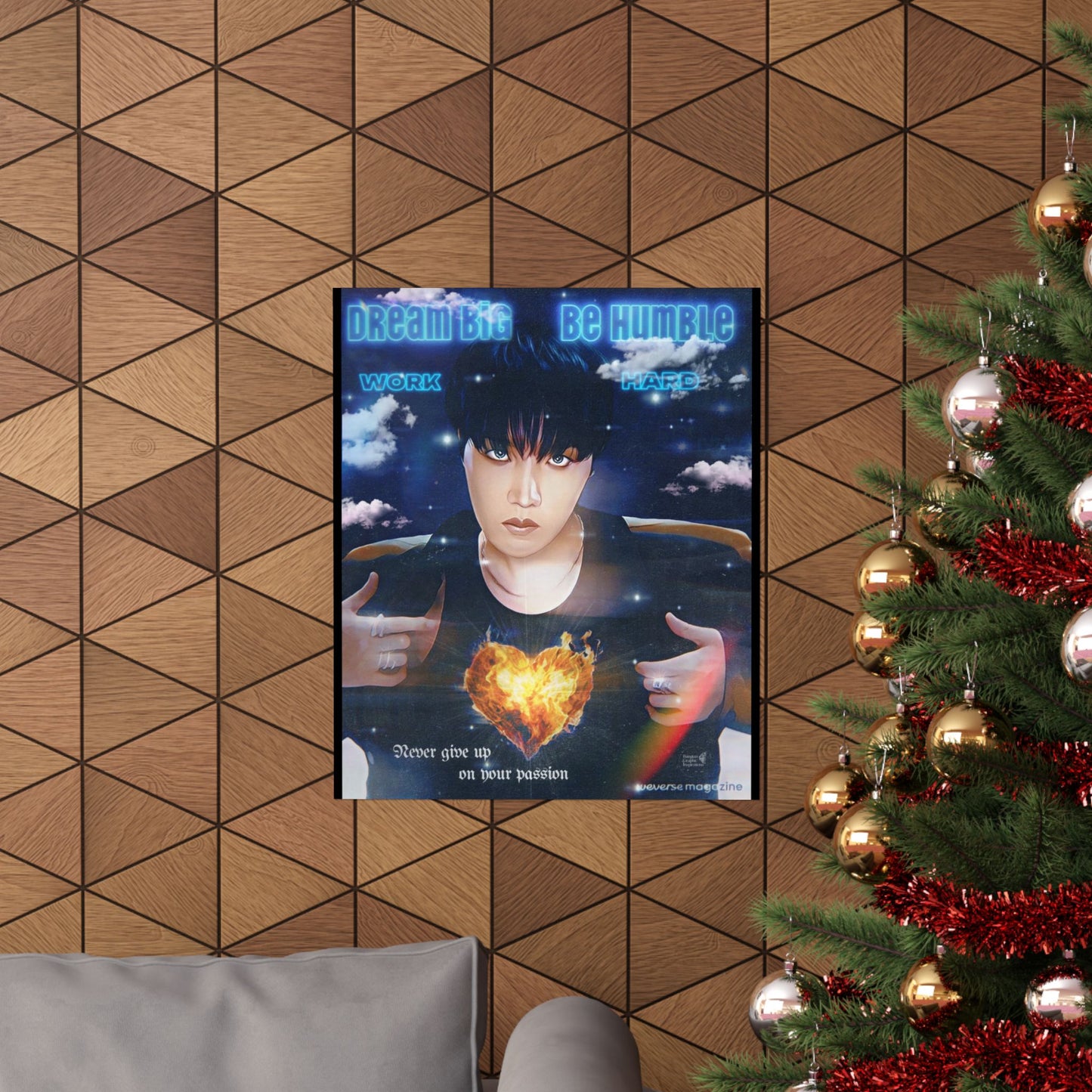 Jhope Passion Matte Vertical Posters