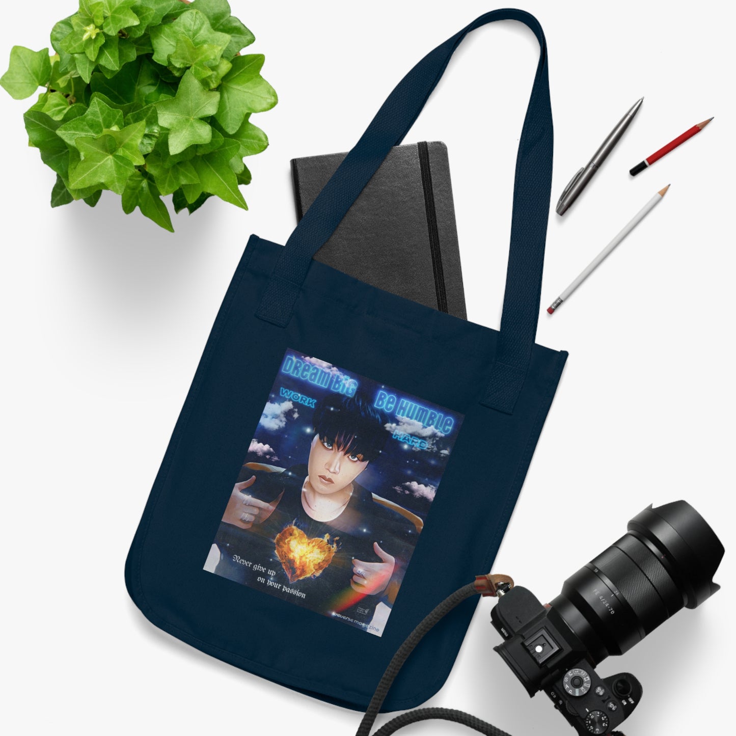 Jhope Passion Organic Canvas Tote Bag