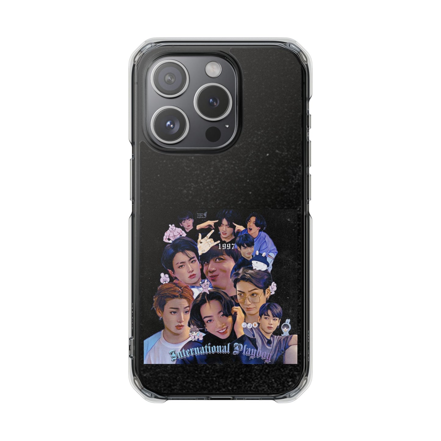 International Playboy Magnetic Clear Impact Cases