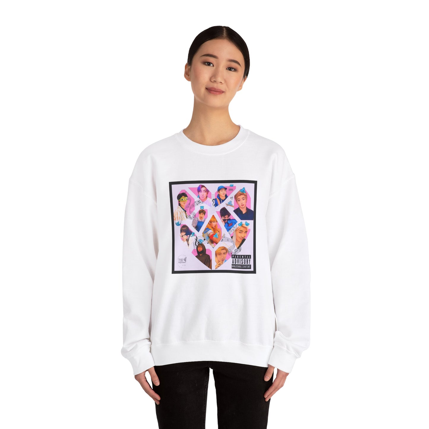Namjooning Graphic Unisex Heavy Blend™ Crewneck Sweatshirt