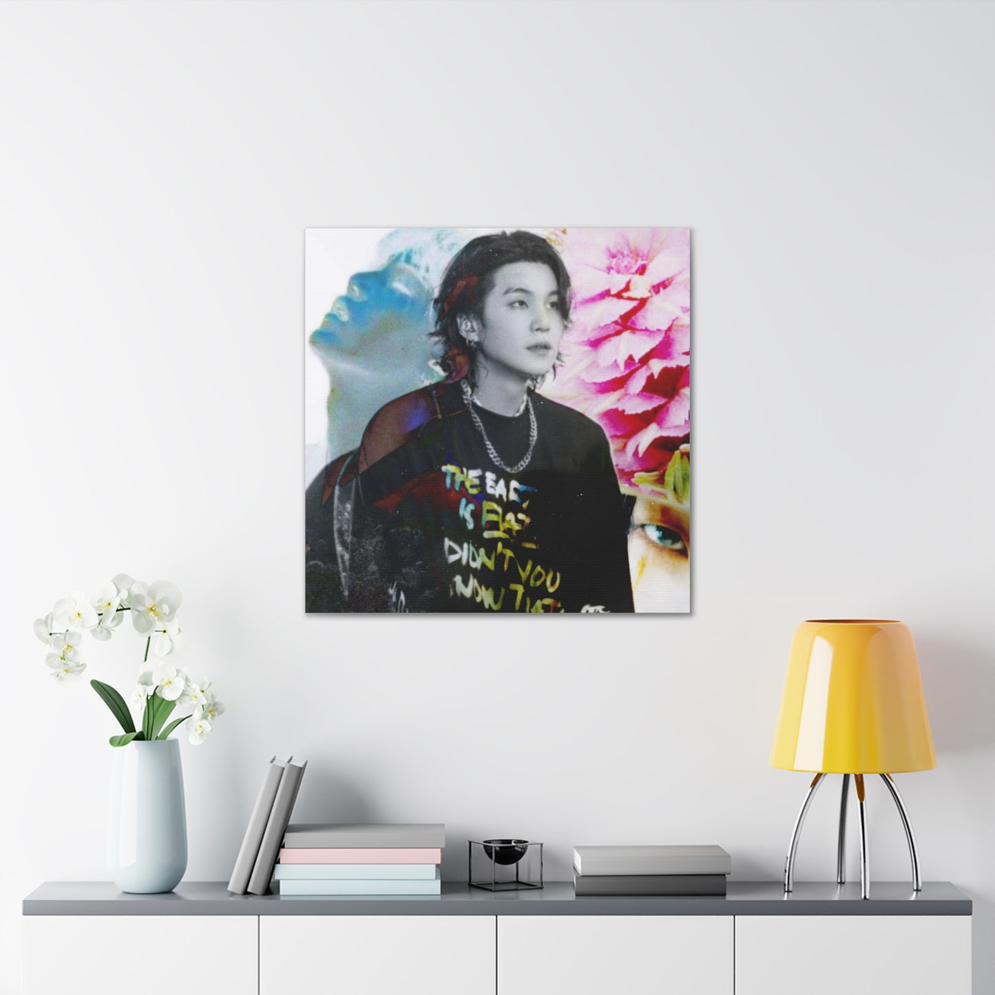 Agust D Graphic Canvas Gallery Wraps
