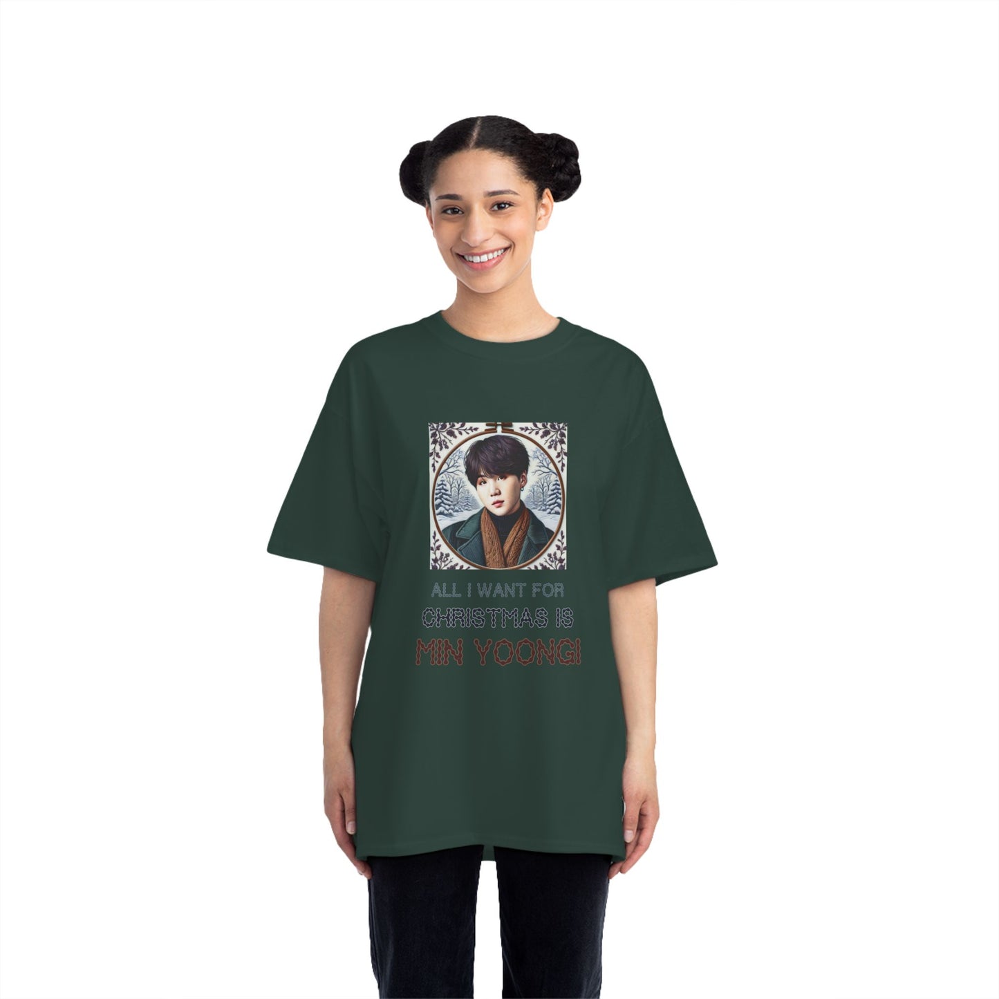 Christmas Yoongi Beefy-T® Short-Sleeve T-Shirt