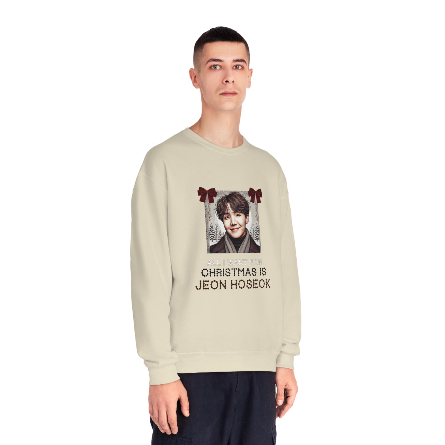 Christmas Jhope Unisex NuBlend® Crewneck Sweatshirt