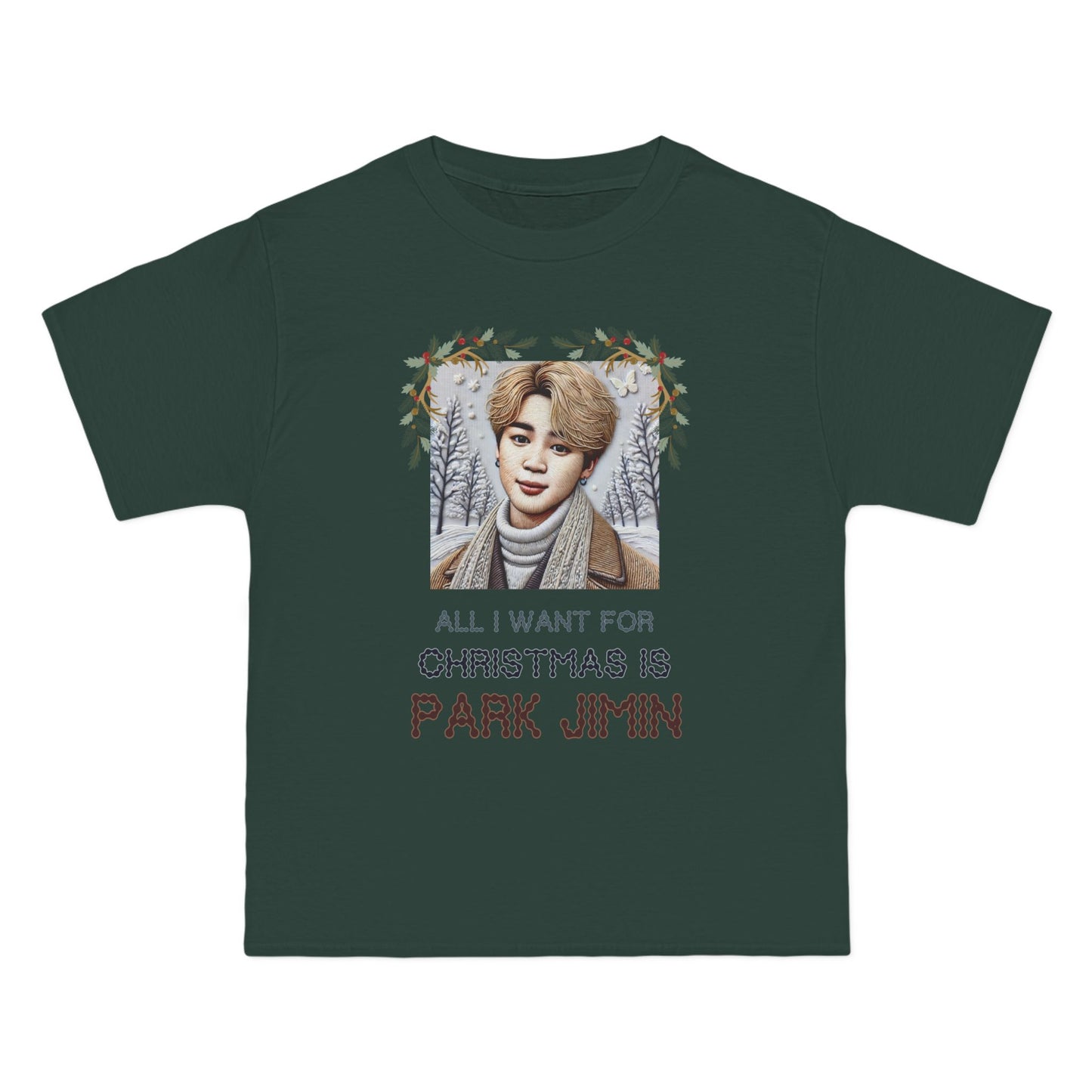 Christmas Jimin Beefy-T® Short-Sleeve T-Shirt
