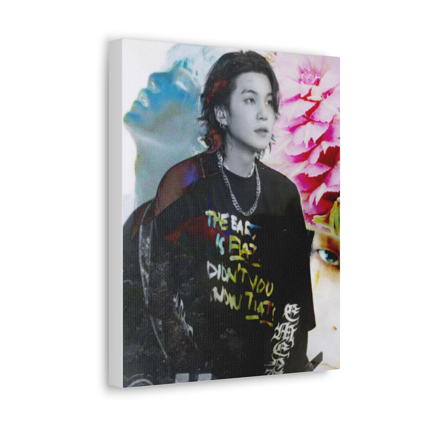 Agust D Graphic Canvas Gallery Wraps