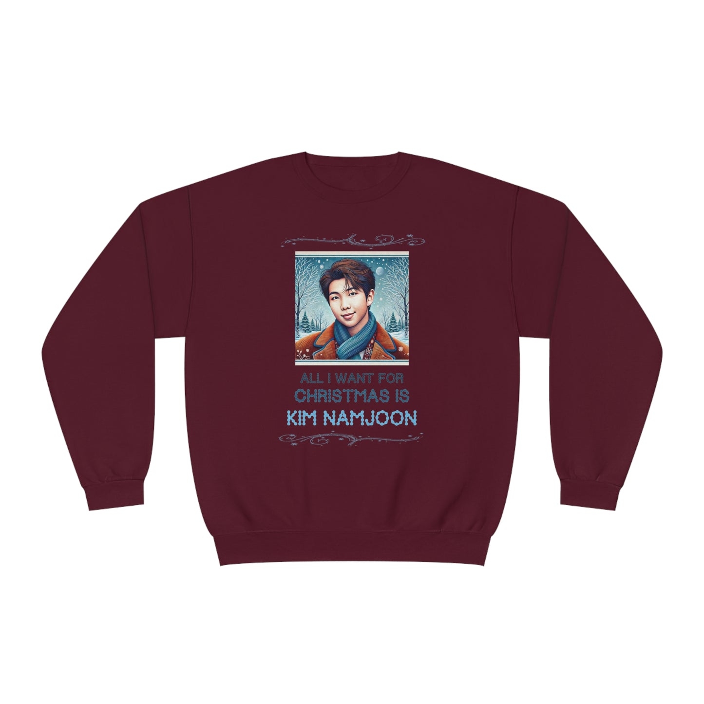 Christmas Namjoon Unisex NuBlend® Crewneck Sweatshirt