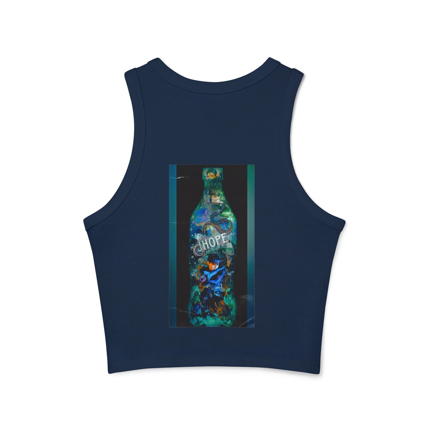 Jhope Graphic Women's Micro Rib Racer Tank Top