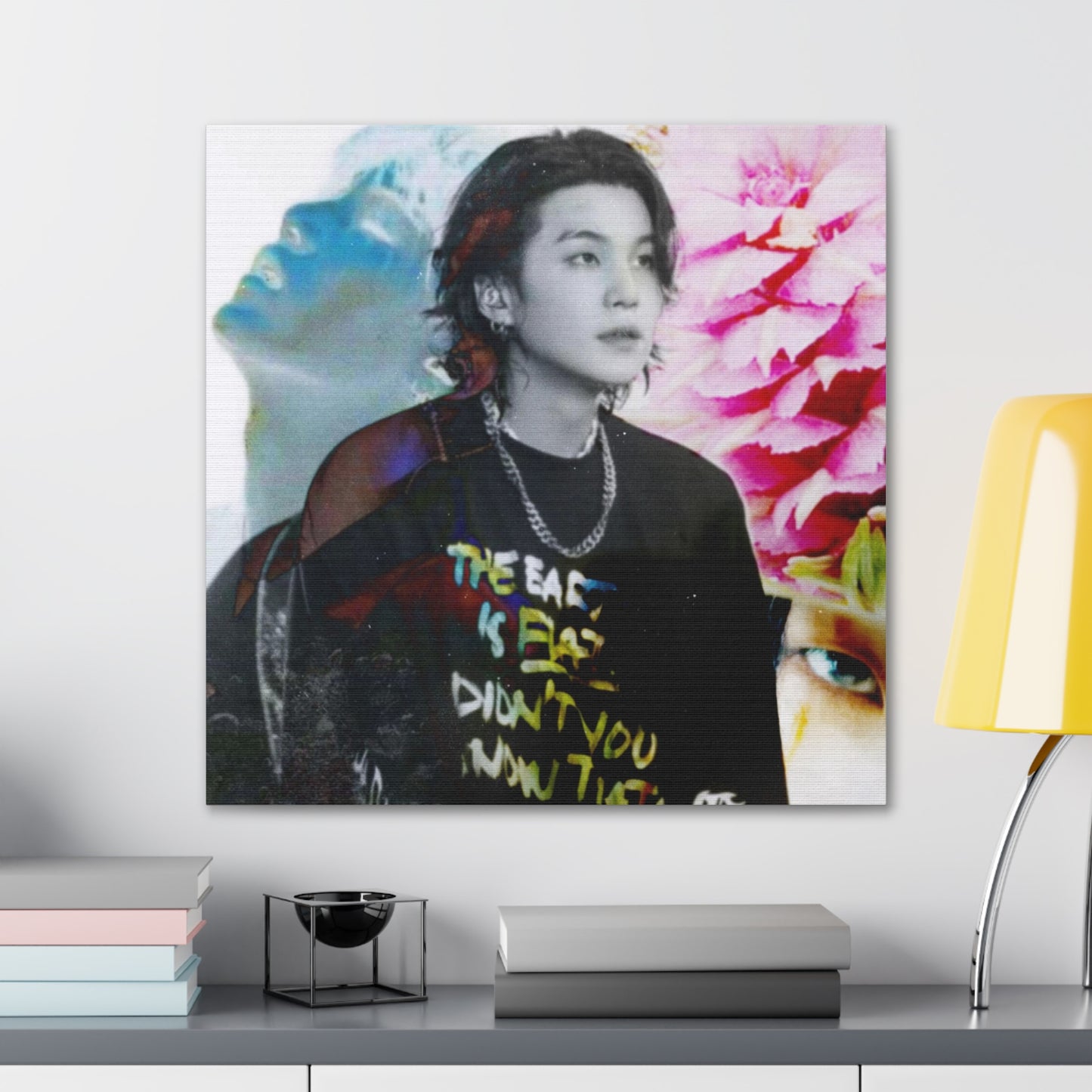 Agust D Graphic Canvas Gallery Wraps