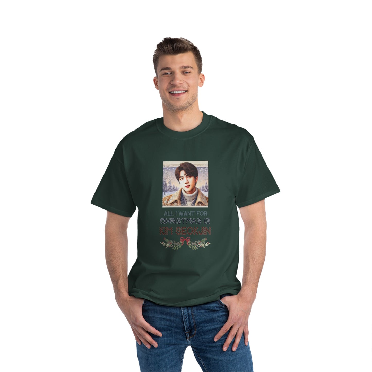 Christmas Jin Beefy-T® Short-Sleeve T-Shirt