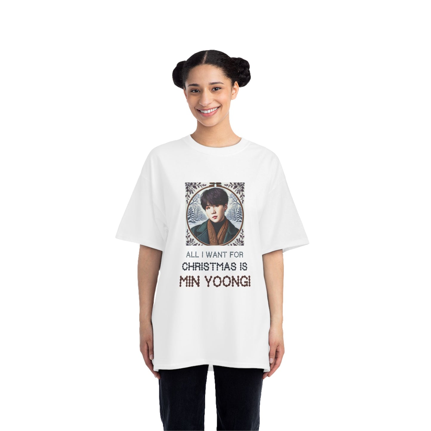 Christmas Yoongi Beefy-T® Short-Sleeve T-Shirt
