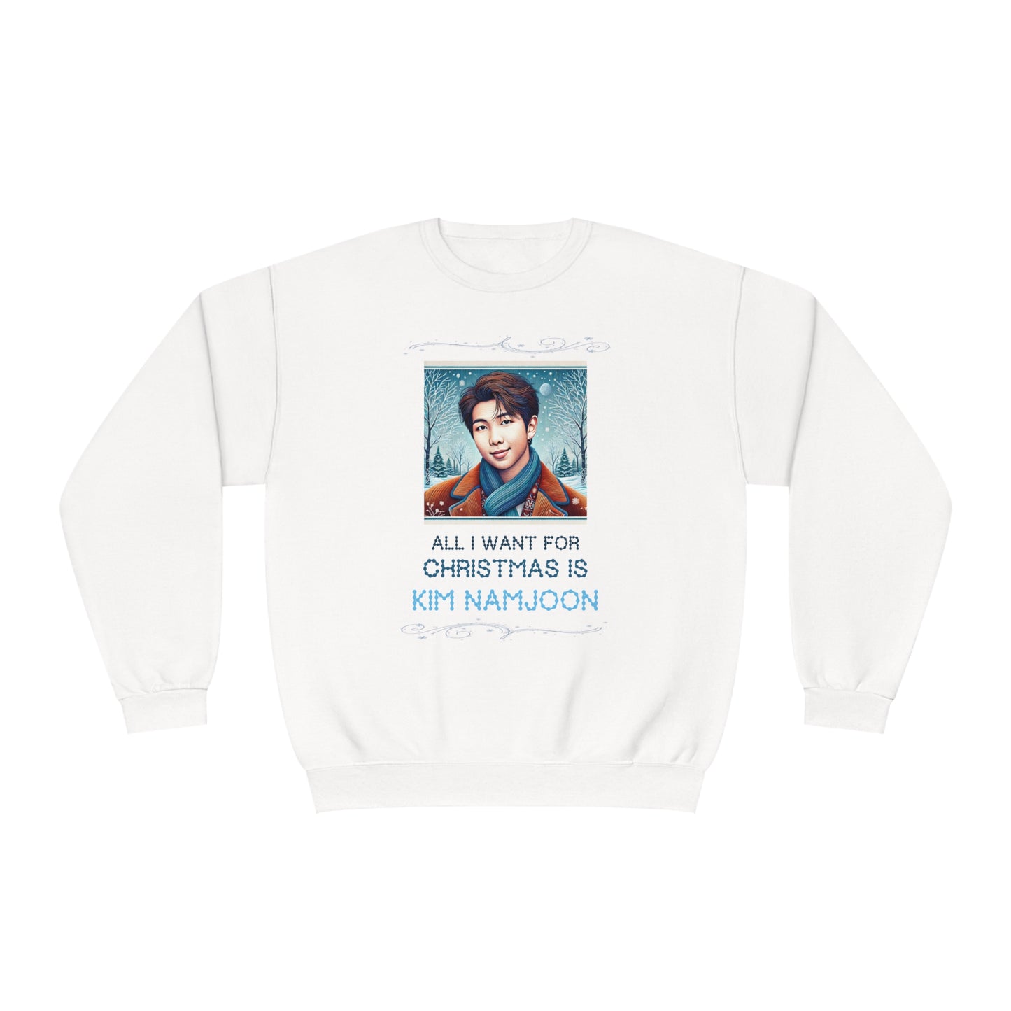 Christmas Namjoon Unisex NuBlend® Crewneck Sweatshirt