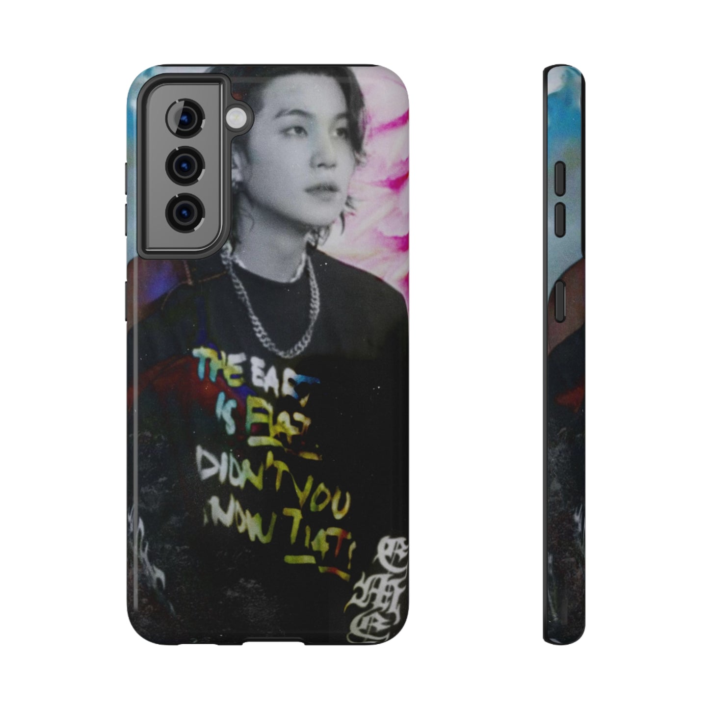 Agust D Graphic Impact-Resistant Cases
