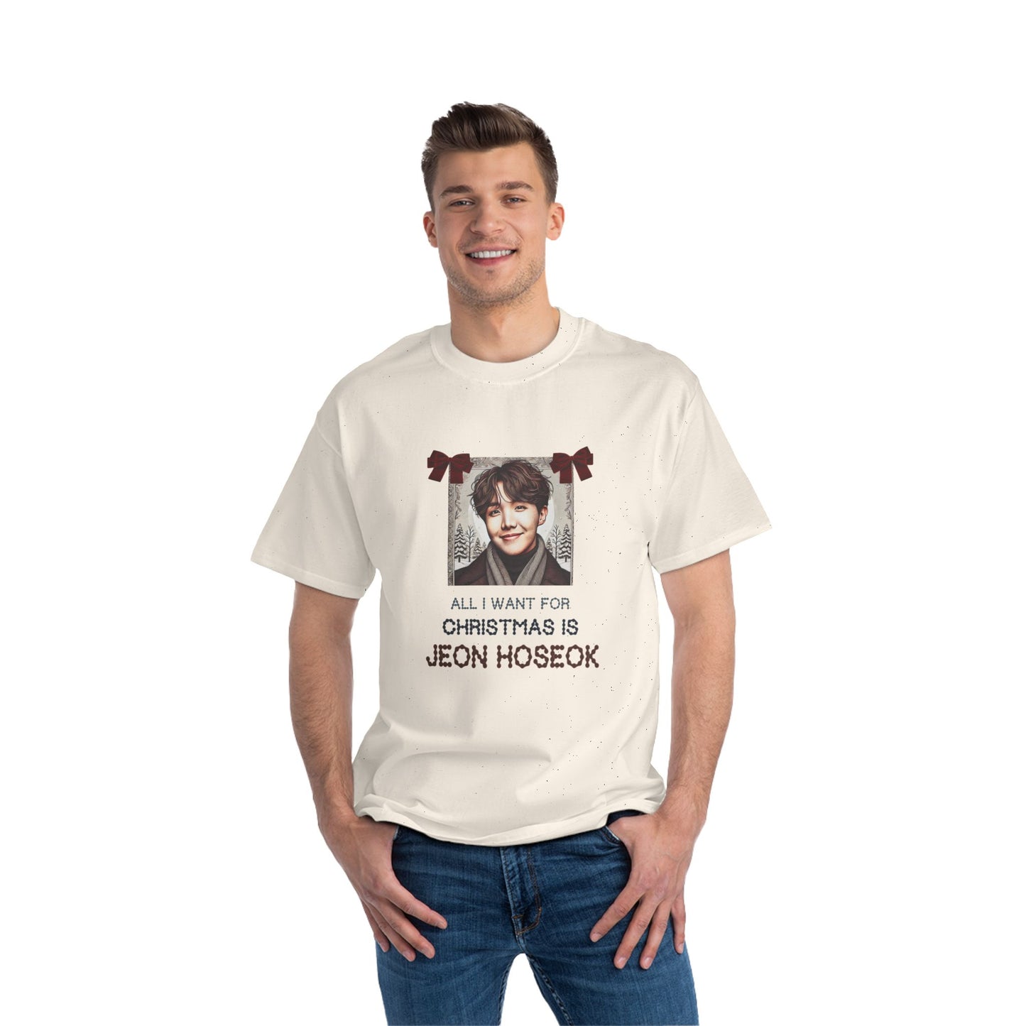 Christmas Jhope Beefy-T® Short-Sleeve T-Shirt