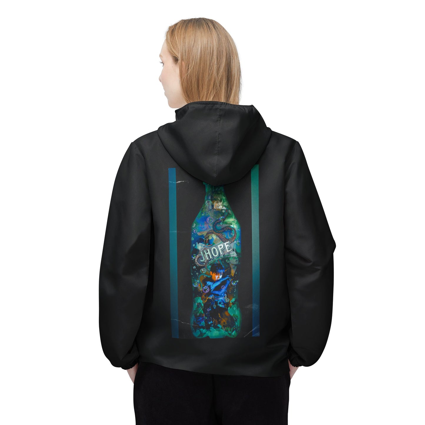 Jhope Graphic Windbreaker Jacket (AOP)