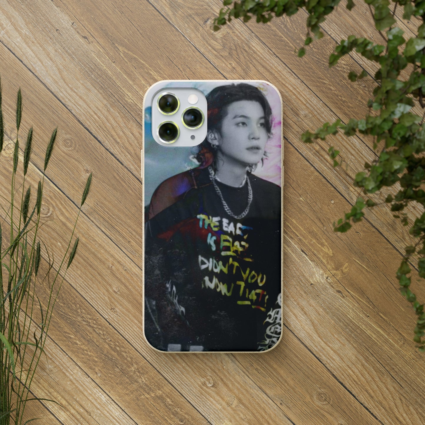 Agust D Graphic Biodegradable Cases