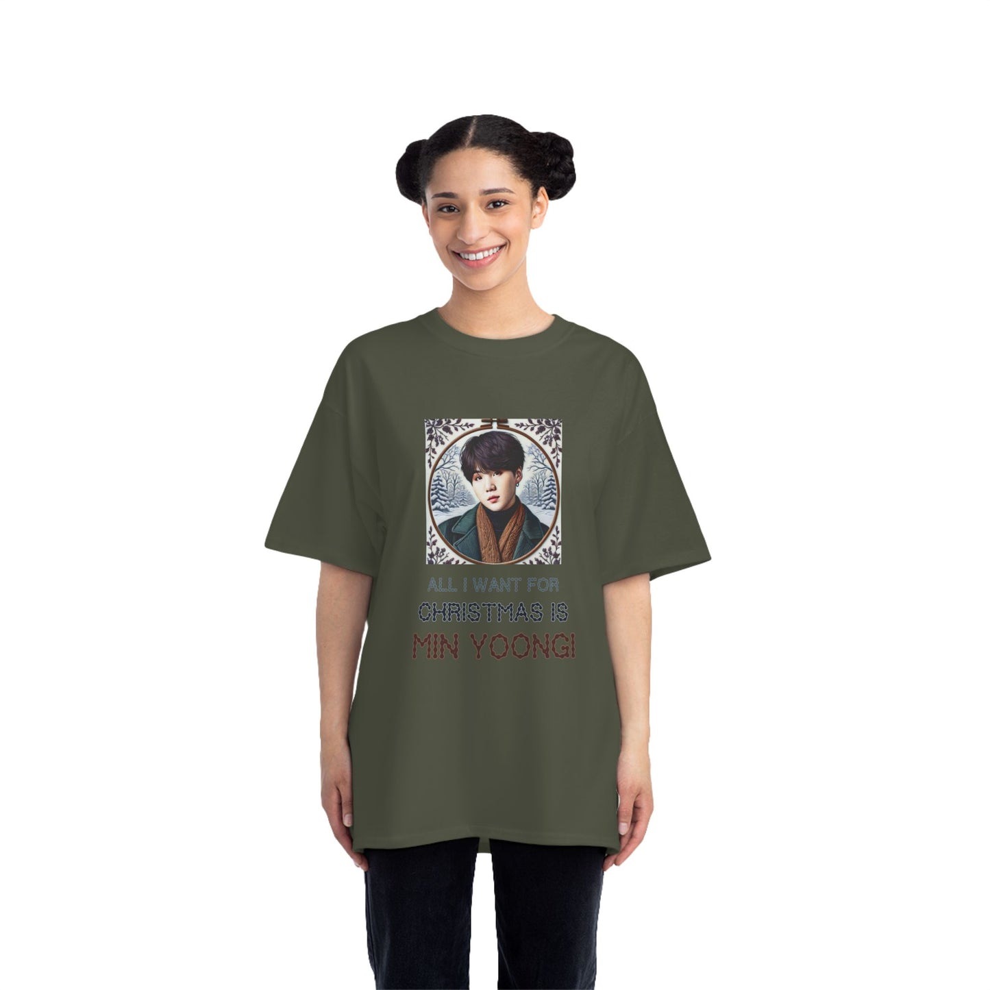 Christmas Yoongi Beefy-T® Short-Sleeve T-Shirt