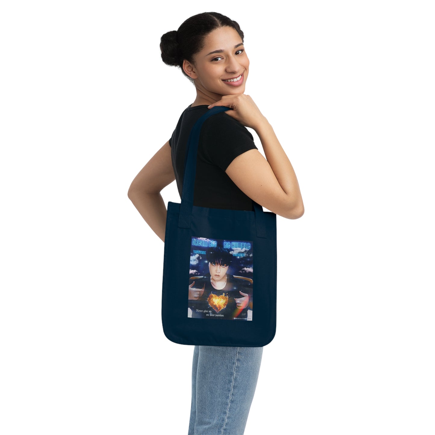Jhope Passion Organic Canvas Tote Bag