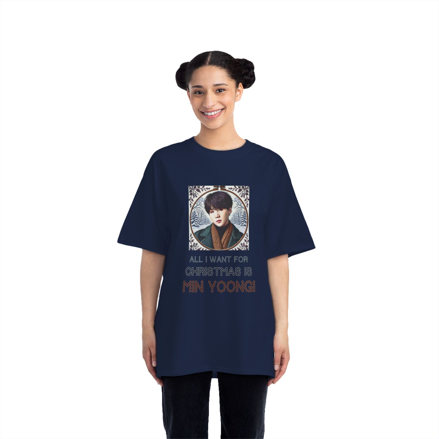 Christmas Yoongi Beefy-T® Short-Sleeve T-Shirt