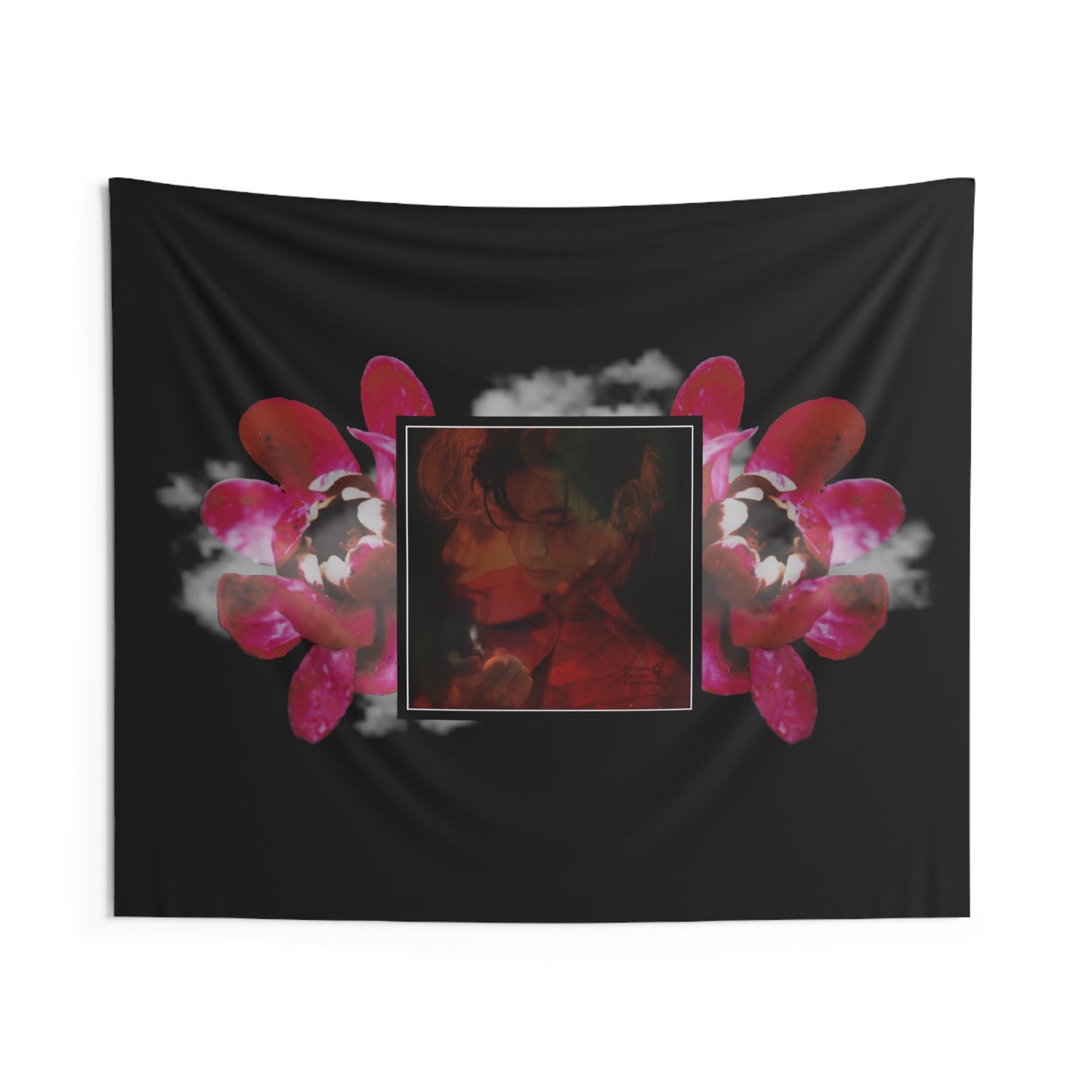 Taehyung Graphic Indoor Wall Tapestries
