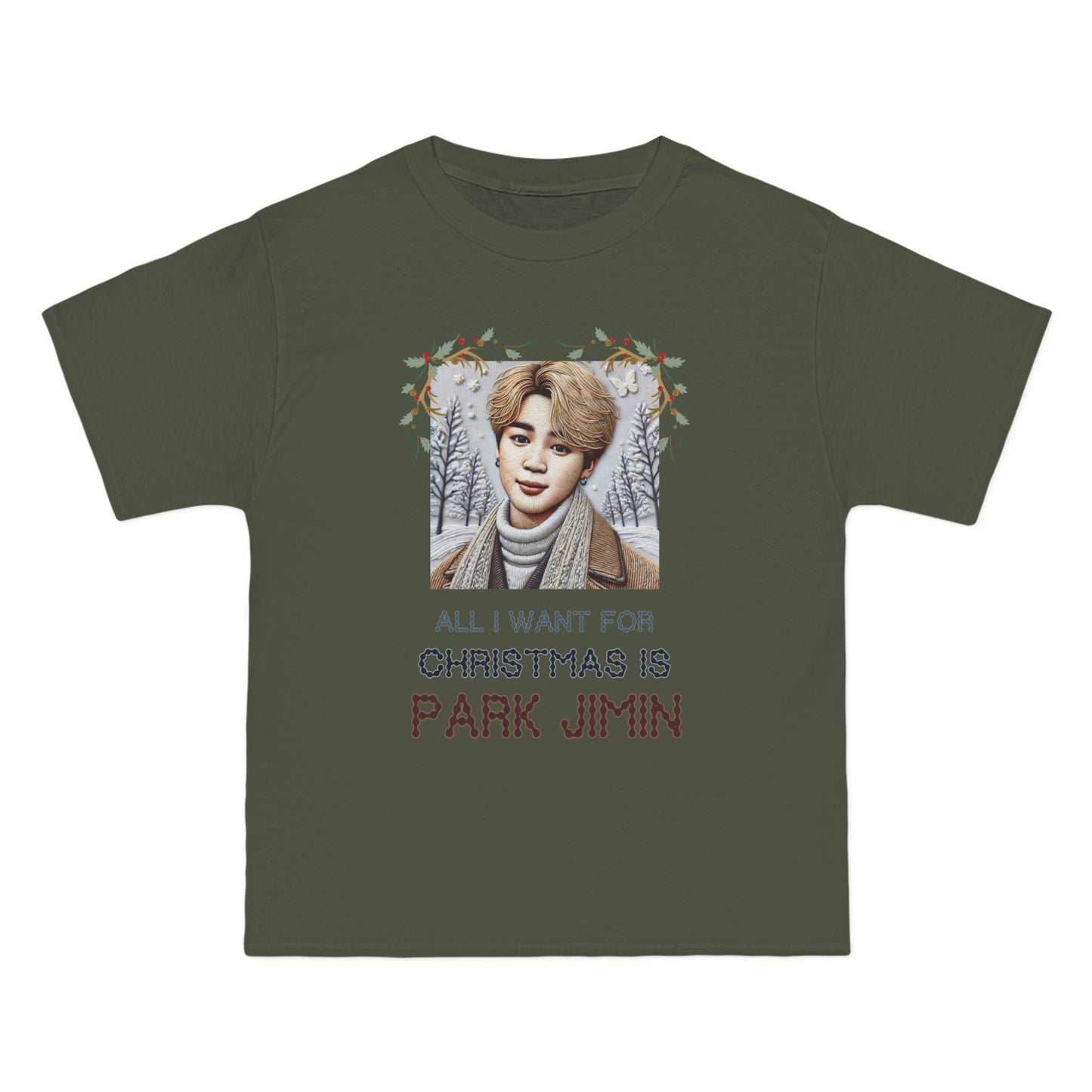 Christmas Jimin Beefy-T® Short-Sleeve T-Shirt