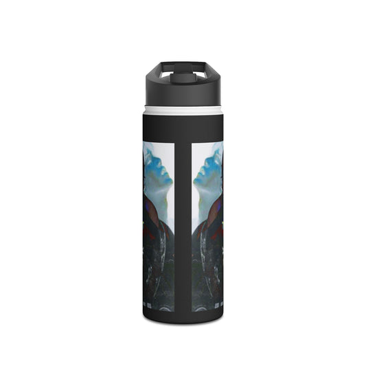 Agust D Graphic Stainless Steel Water Bottle, Standard Lid