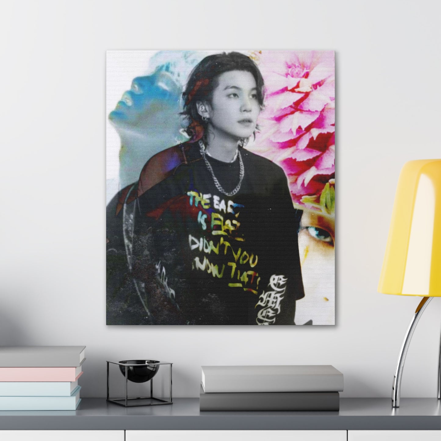 Agust D Graphic Canvas Gallery Wraps