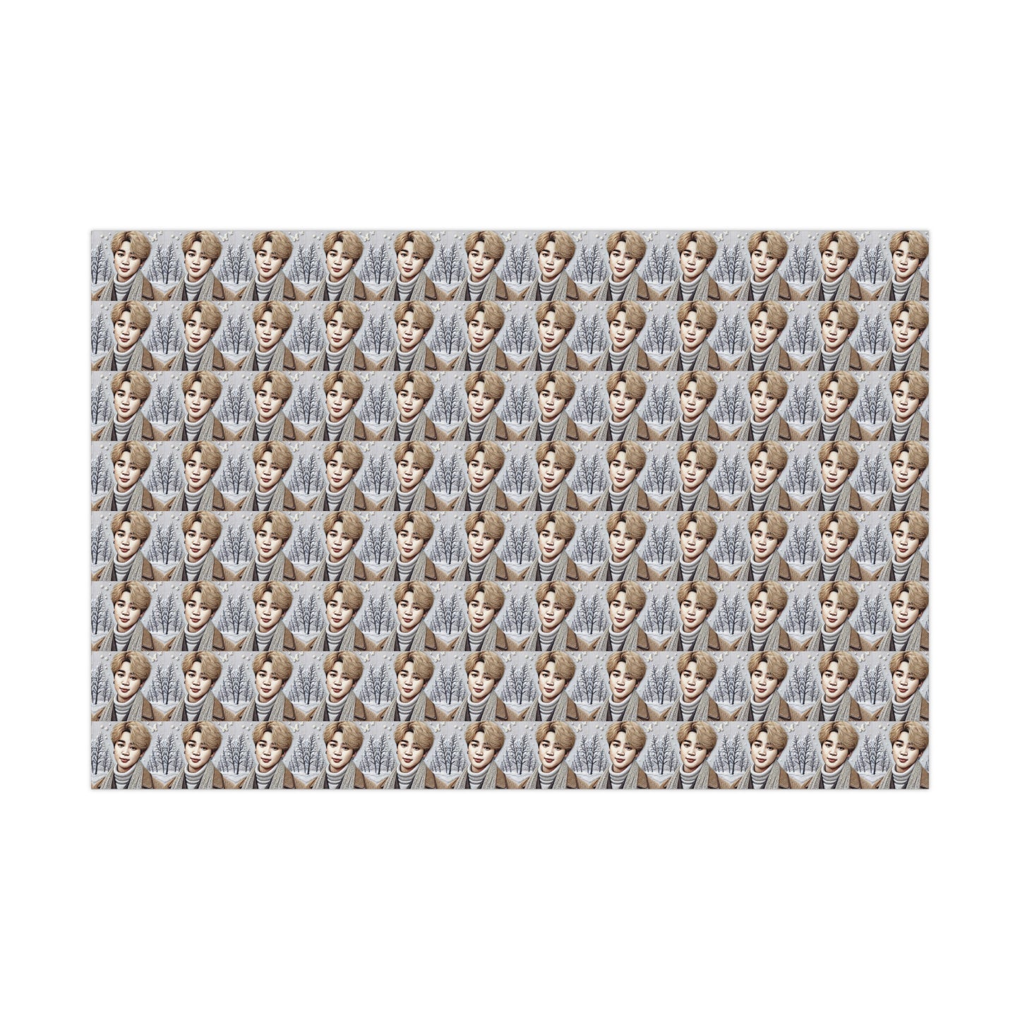 Christmas Jimin Gift Wrap Papers