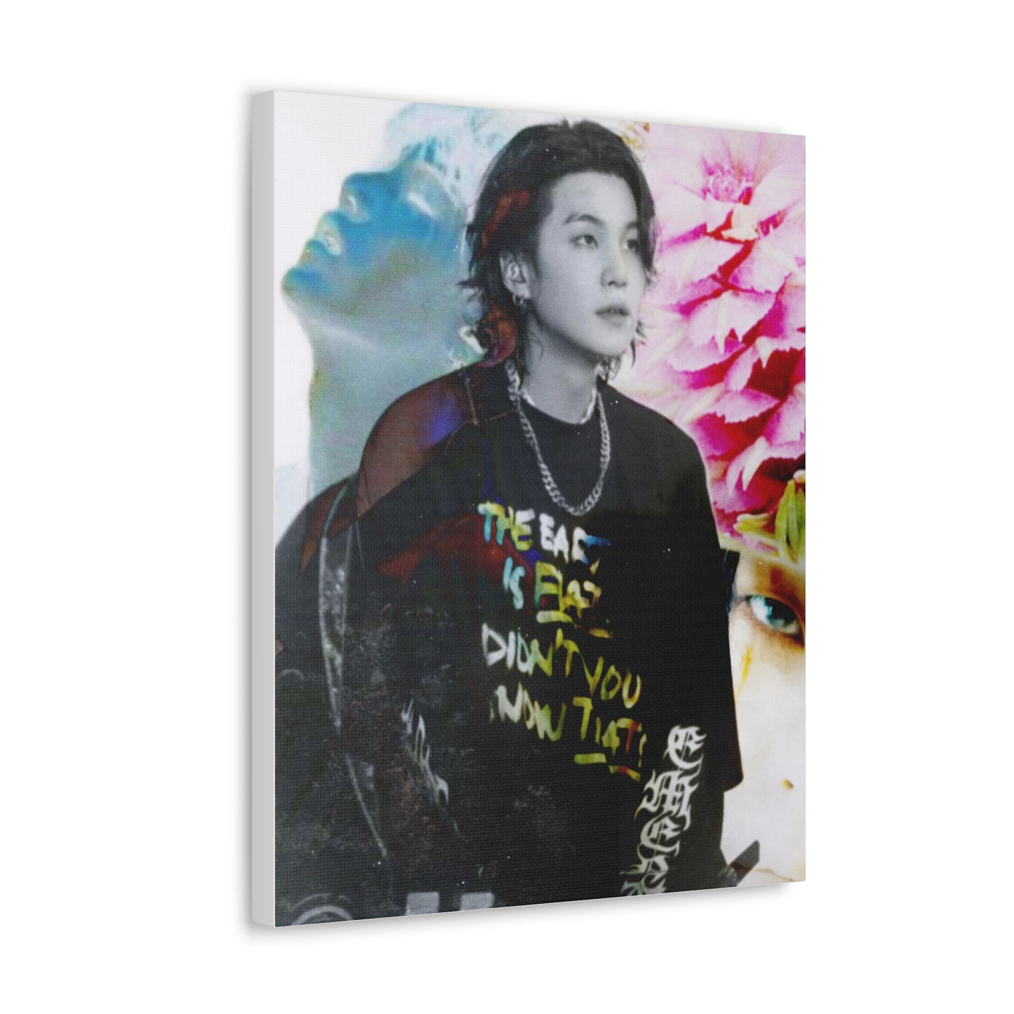 Agust D Graphic Canvas Gallery Wraps