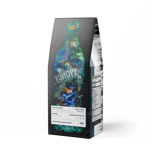 Jhope Graphic Bitterroot Coffee Blend (Dark French Roast)