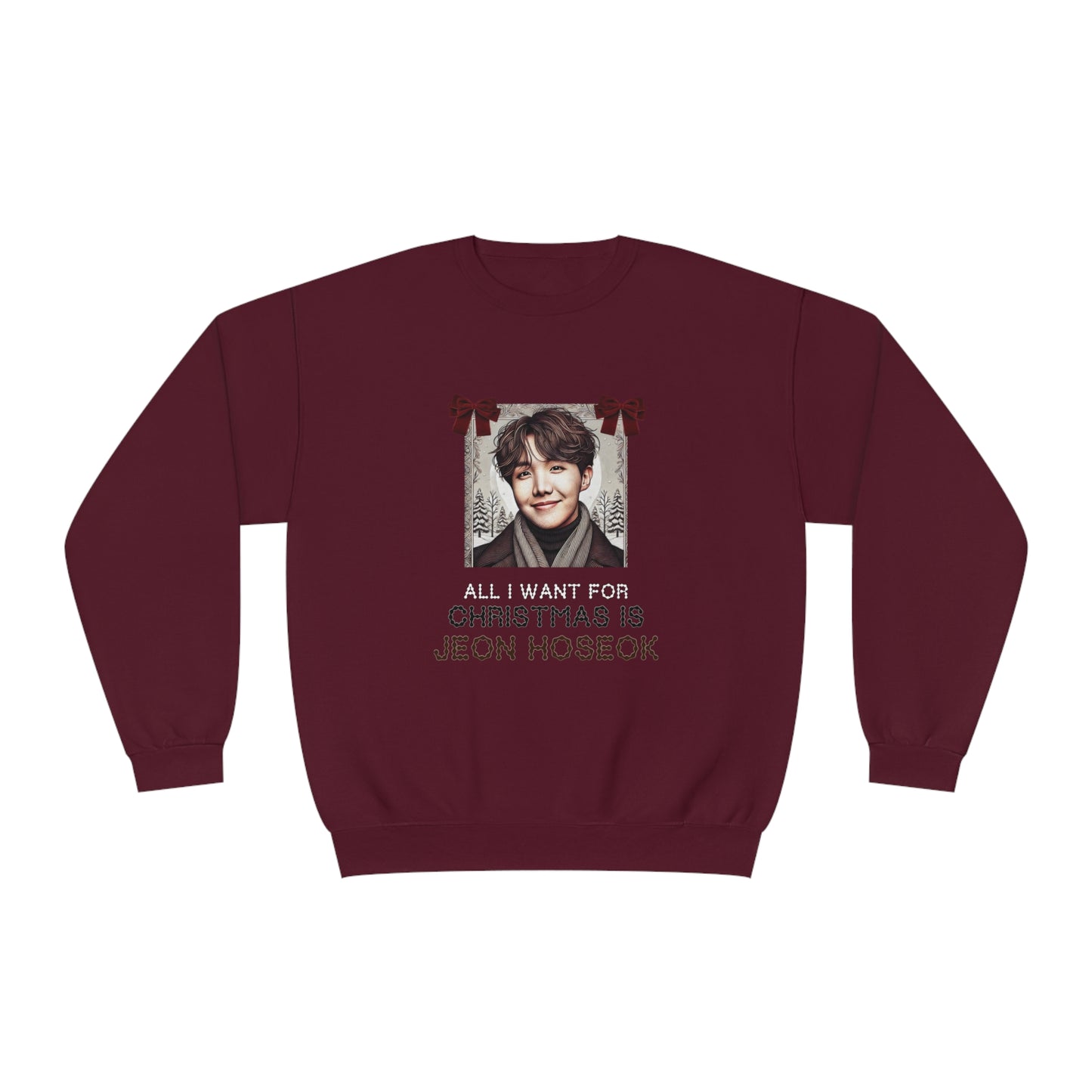 Christmas Jhope Unisex NuBlend® Crewneck Sweatshirt
