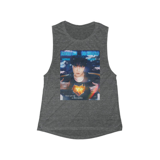 Jhope Passion Women's Flowy Scoop Muscle Tank