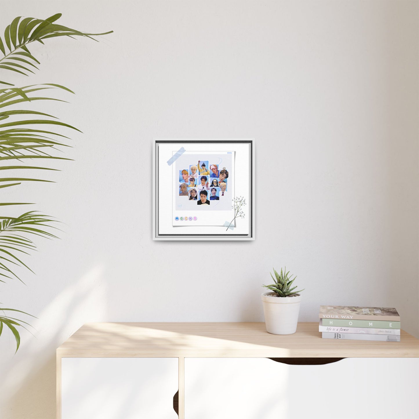 Cutie, Sexy, Lovely Matte Canvas, Framed (Multi-color)