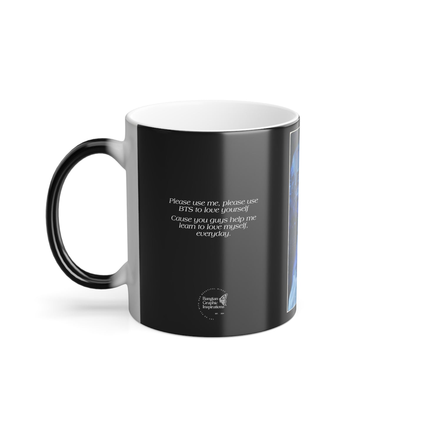 Namjoon Graphic Color Morphing Mug, 11oz