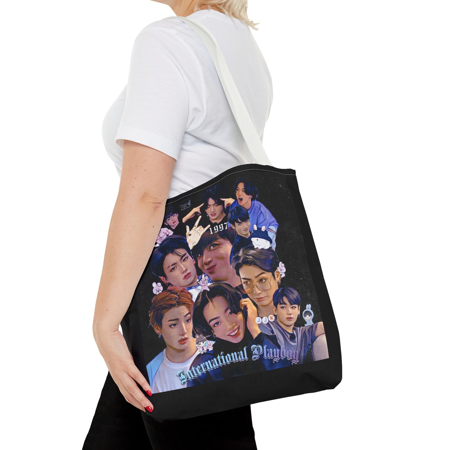 International Playboy Tote Bag (AOP)
