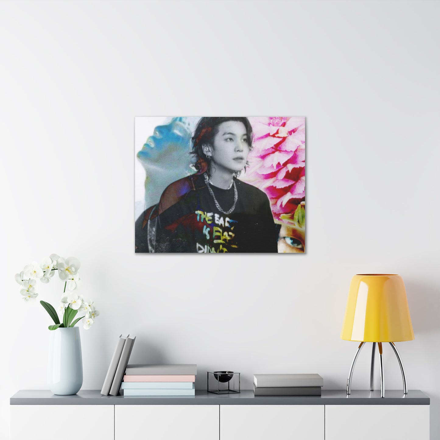 Agust D Graphic Canvas Gallery Wraps