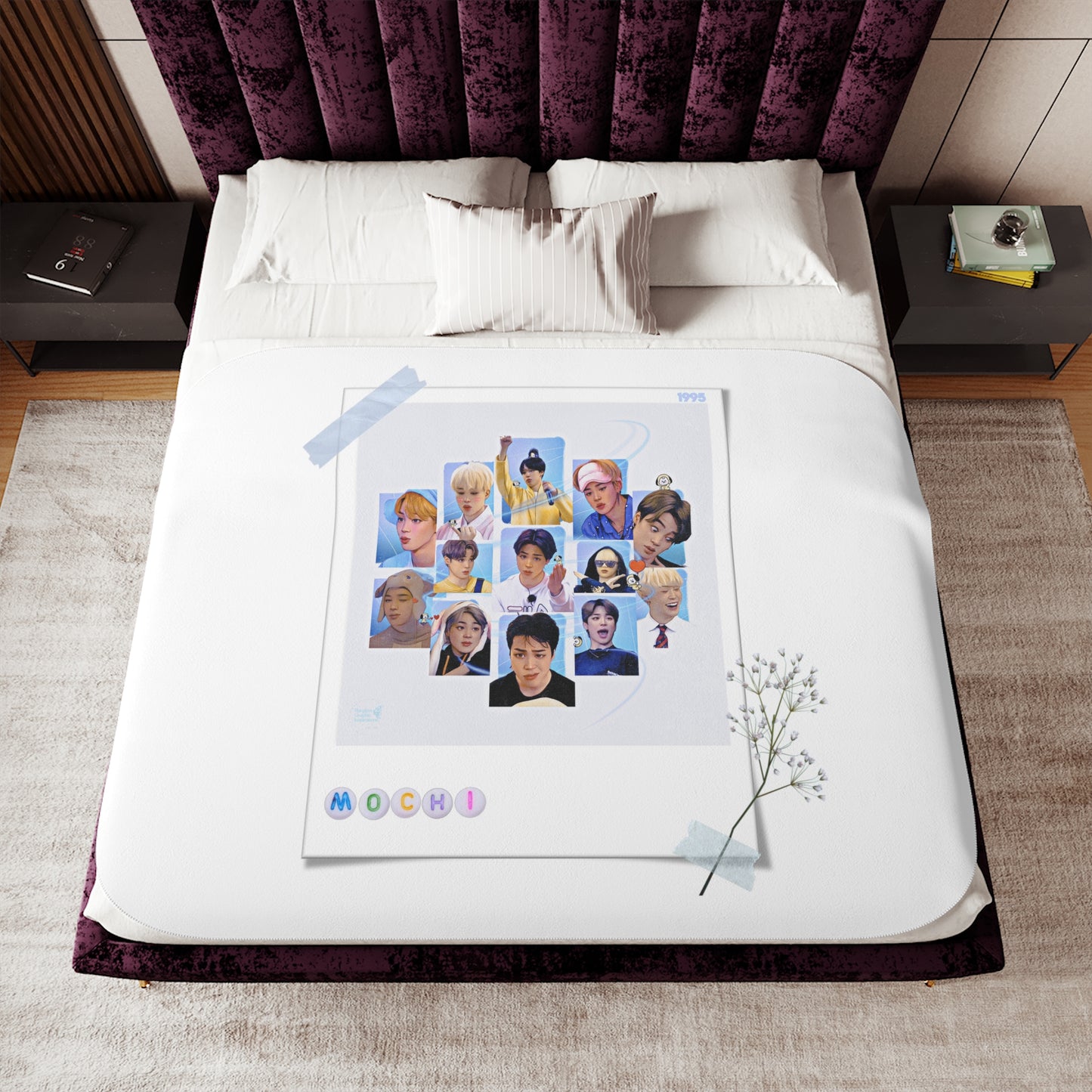 Cutie Sexy Lovely Sherpa Blanket, Two Colors