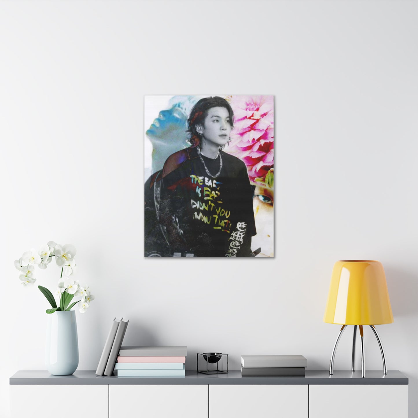 Agust D Graphic Canvas Gallery Wraps