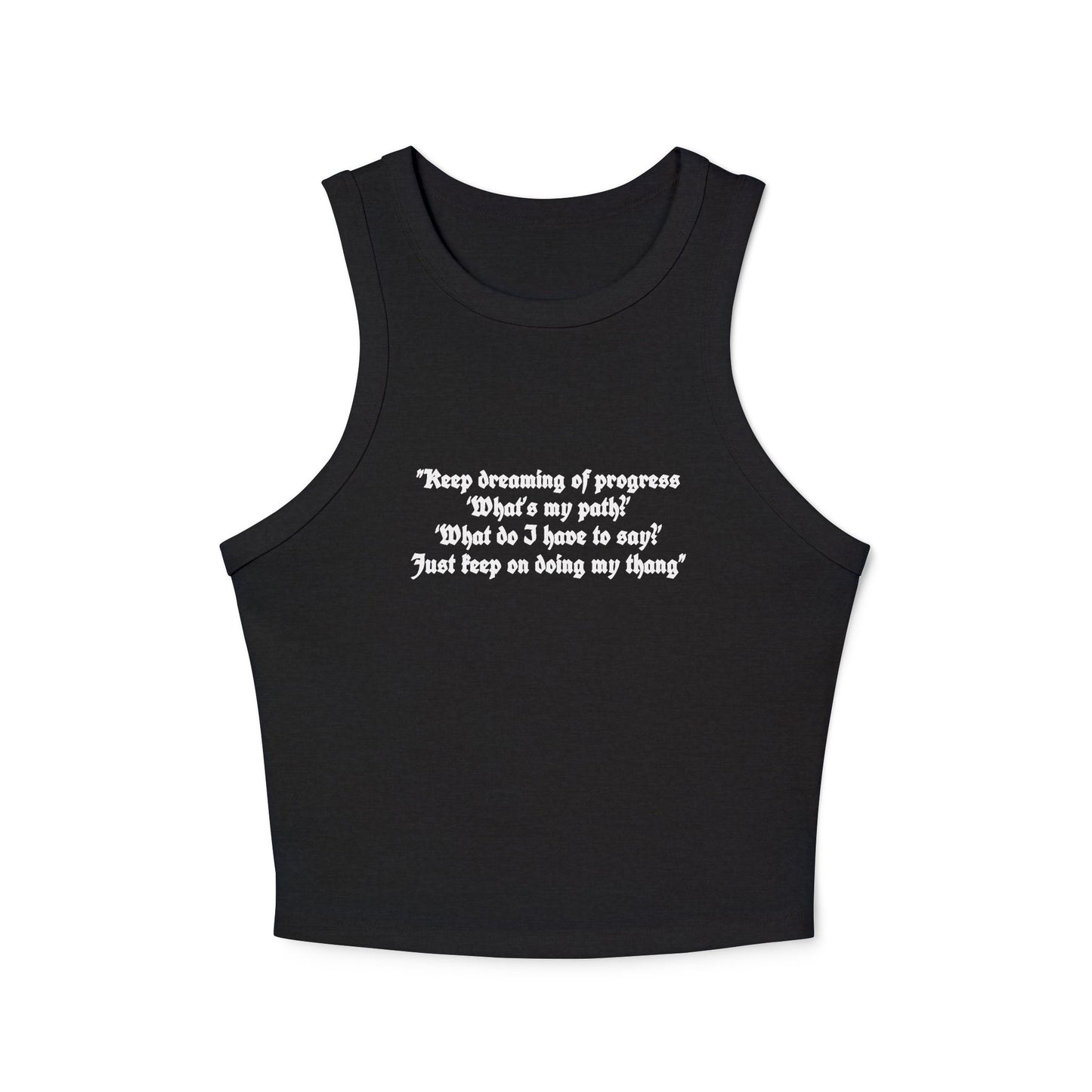 Jhope Graphic Women's Micro Rib Racer Tank Top
