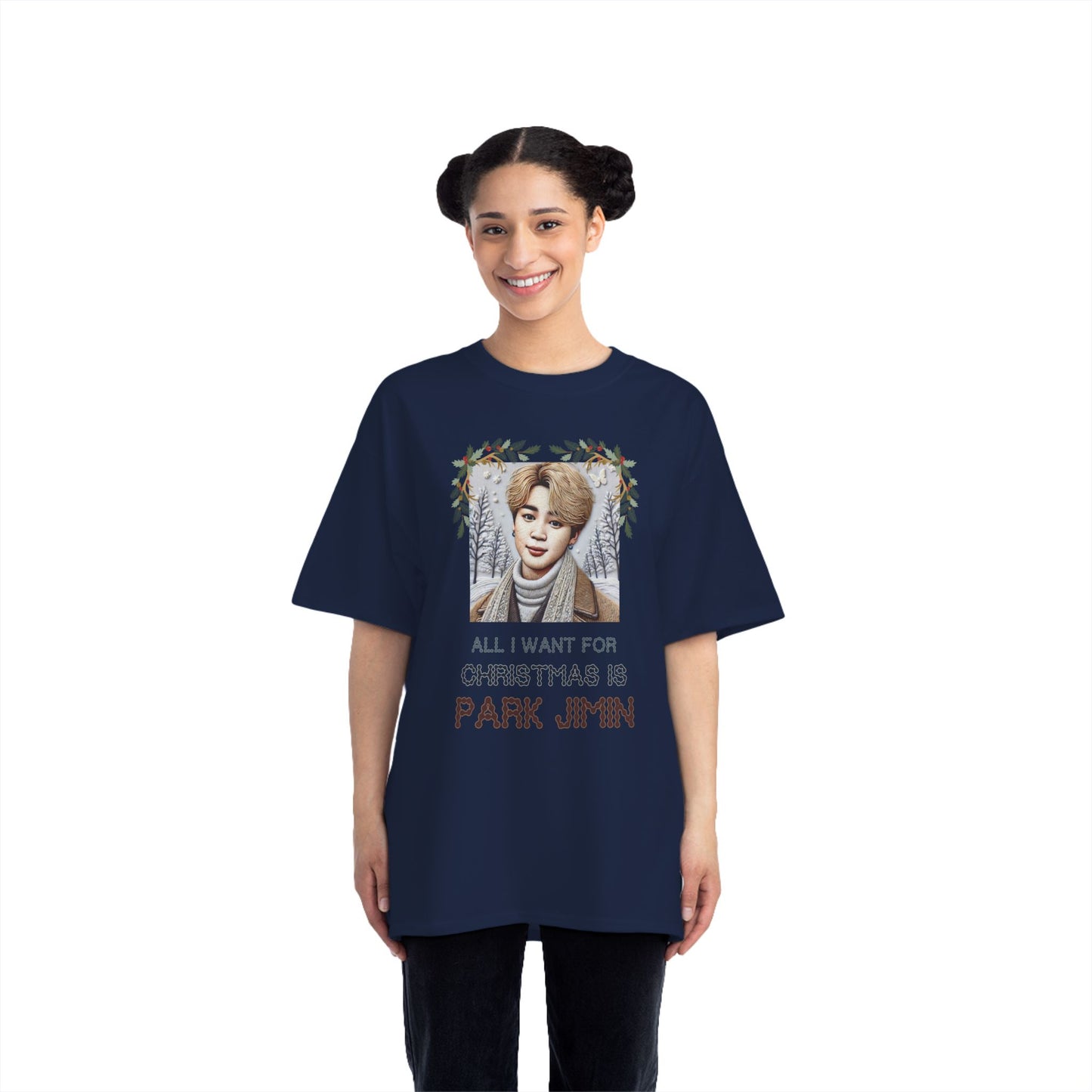 Christmas Jimin Beefy-T® Short-Sleeve T-Shirt