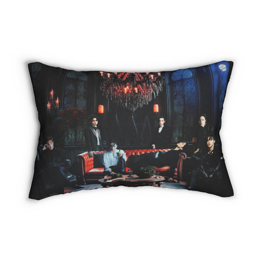 House of the Bangtan Clan Spun Polyester Lumbar Pillow