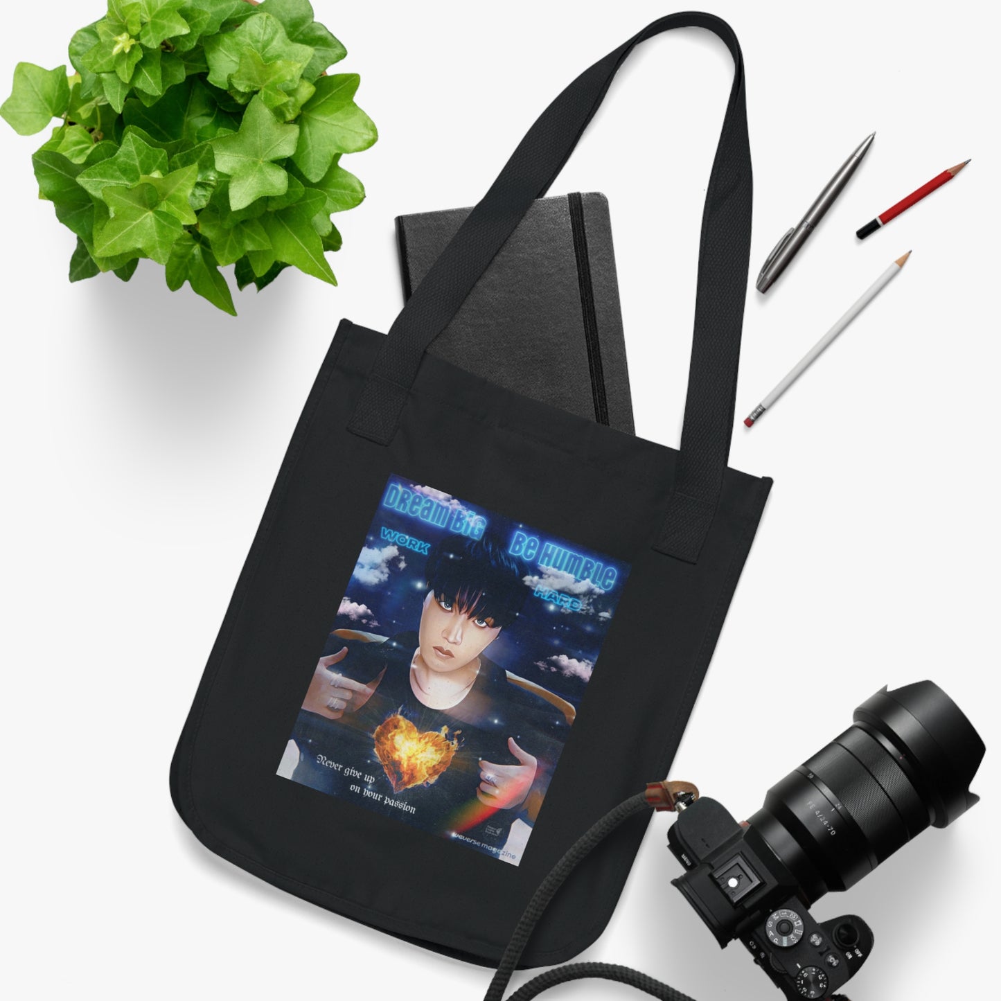 Jhope Passion Organic Canvas Tote Bag
