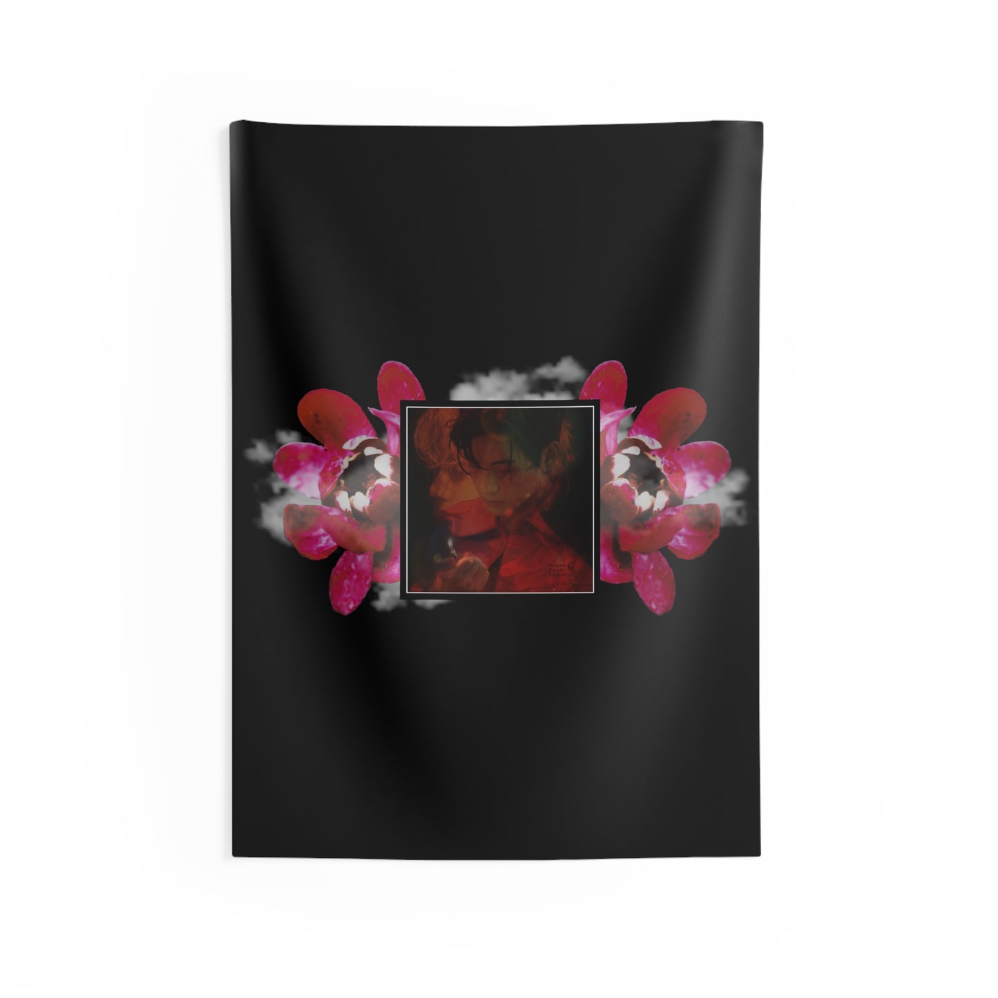 Taehyung Graphic Indoor Wall Tapestries
