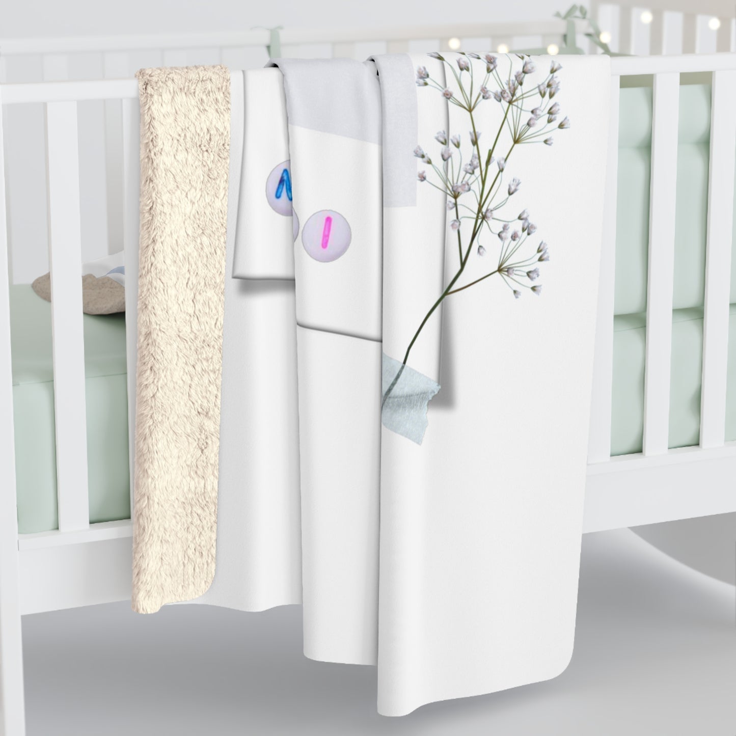 Cutie, Sexy, Lovely Sherpa Fleece Blanket