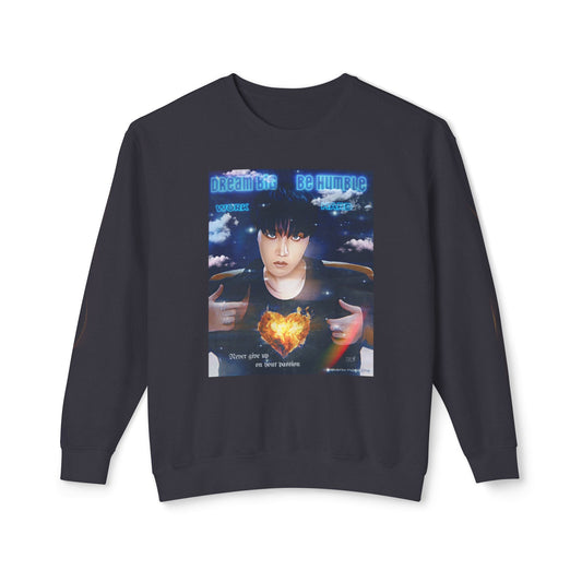 Jhope Passion Unisex Lightweight Crewneck Sweatshirt